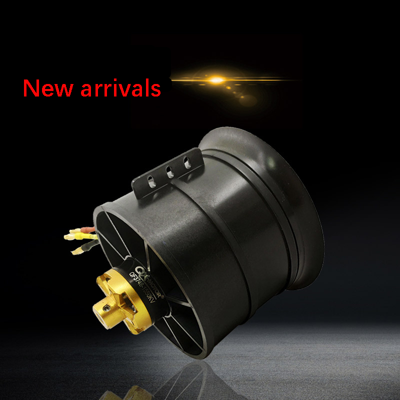 90mm EDF Jet System (12-Blade) - 6S/8S/12S High Thrust Brushless Motor thumbnail