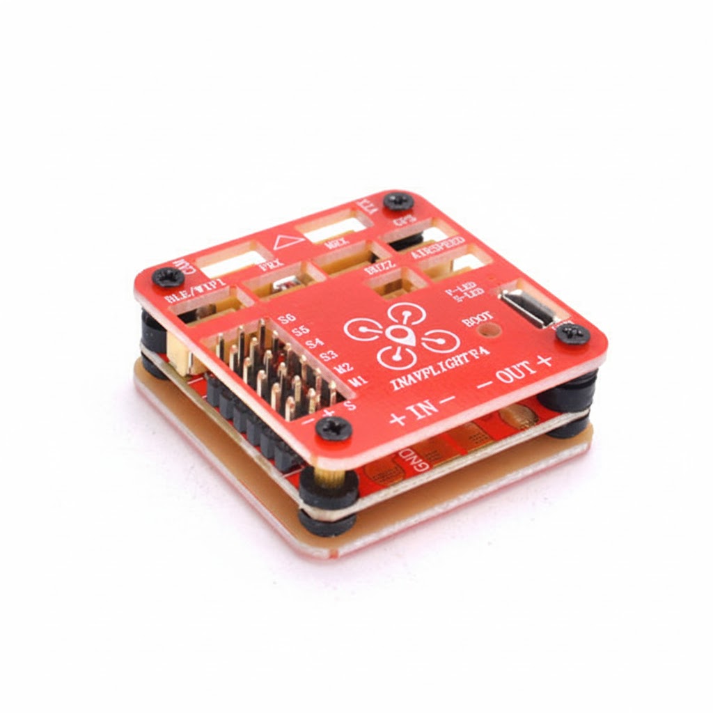 INAV Flight F4 Flight Controller Built-in OSD & Battery Voltage and Current Monitor