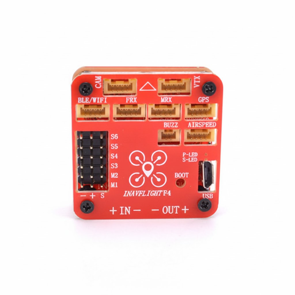 INAV Flight F4 Flight Controller Built-in OSD & Battery Voltage and Current Monitor thumbnail