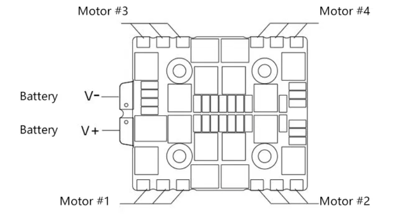F7 flight controller 60A 4IN1 3-6S Brushless ESC thumbnail