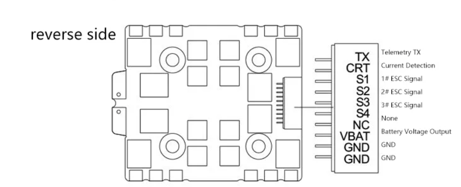 F7 flight controller 60A 4IN1 3-6S Brushless ESC thumbnail