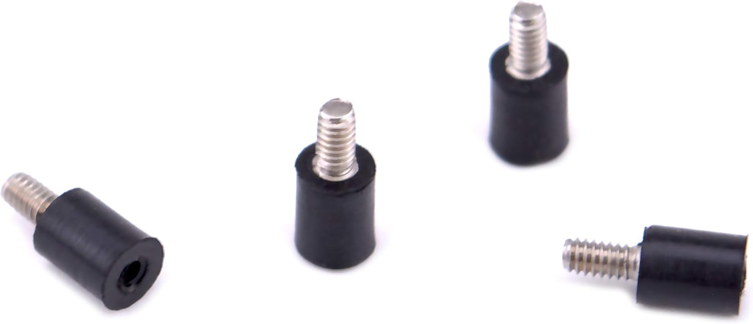 M2 Rubber Vibration Dampers & Standoffs for Mini FPV Flight Controller (12pcs) thumbnail