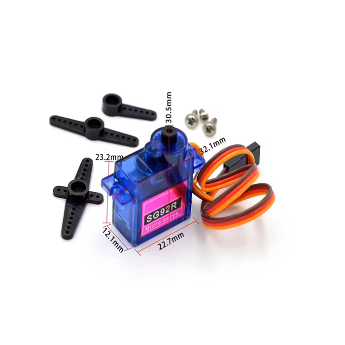 MECHFPV SG92R Digital Micro Servo - Upgraded SG90 with Carbon Fiber Gears thumbnail