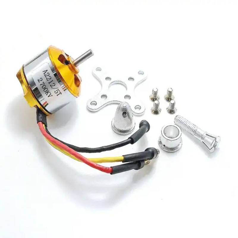 MECHFPV XXD A2212 Brushless Outrunner Motor for RC Airplane (1000KV/1400KV/2200KV) thumbnail