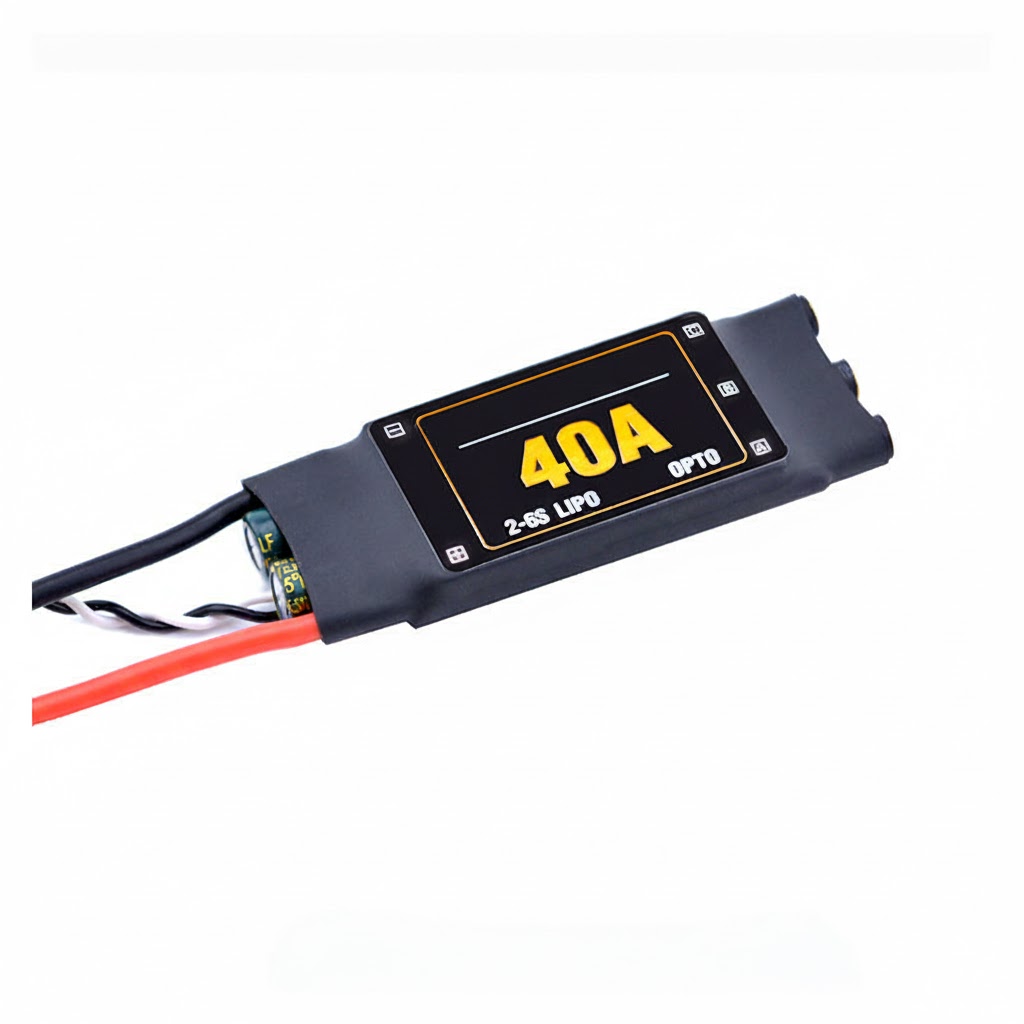 40A 2-6S ESC with 3.5mm Banana Connector
