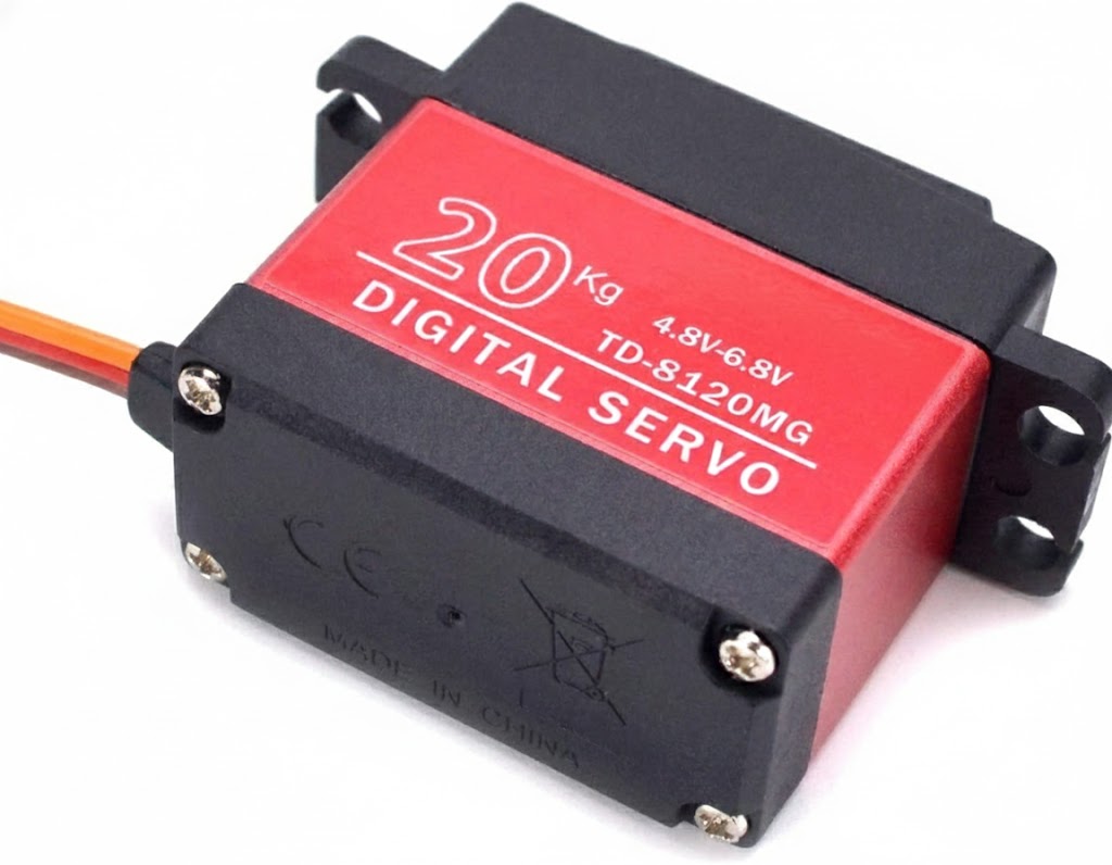 MECHFPV 20KG Waterproof Digital Servo (Full Metal Gear, 180°) w/ 25T Horn thumbnail