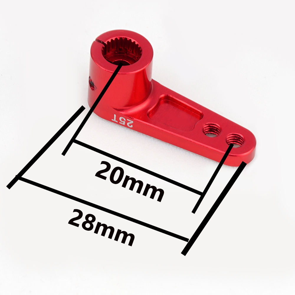 MECHFPV 25T CNC Aluminum Servo Horn / Steering Arm (Metal Upgrade) thumbnail