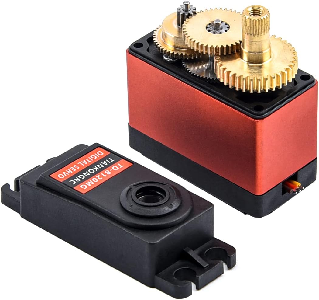 MECHFPV 20KG Waterproof Digital Servo (Full Metal Gear, 180°) w/ 25T Horn thumbnail