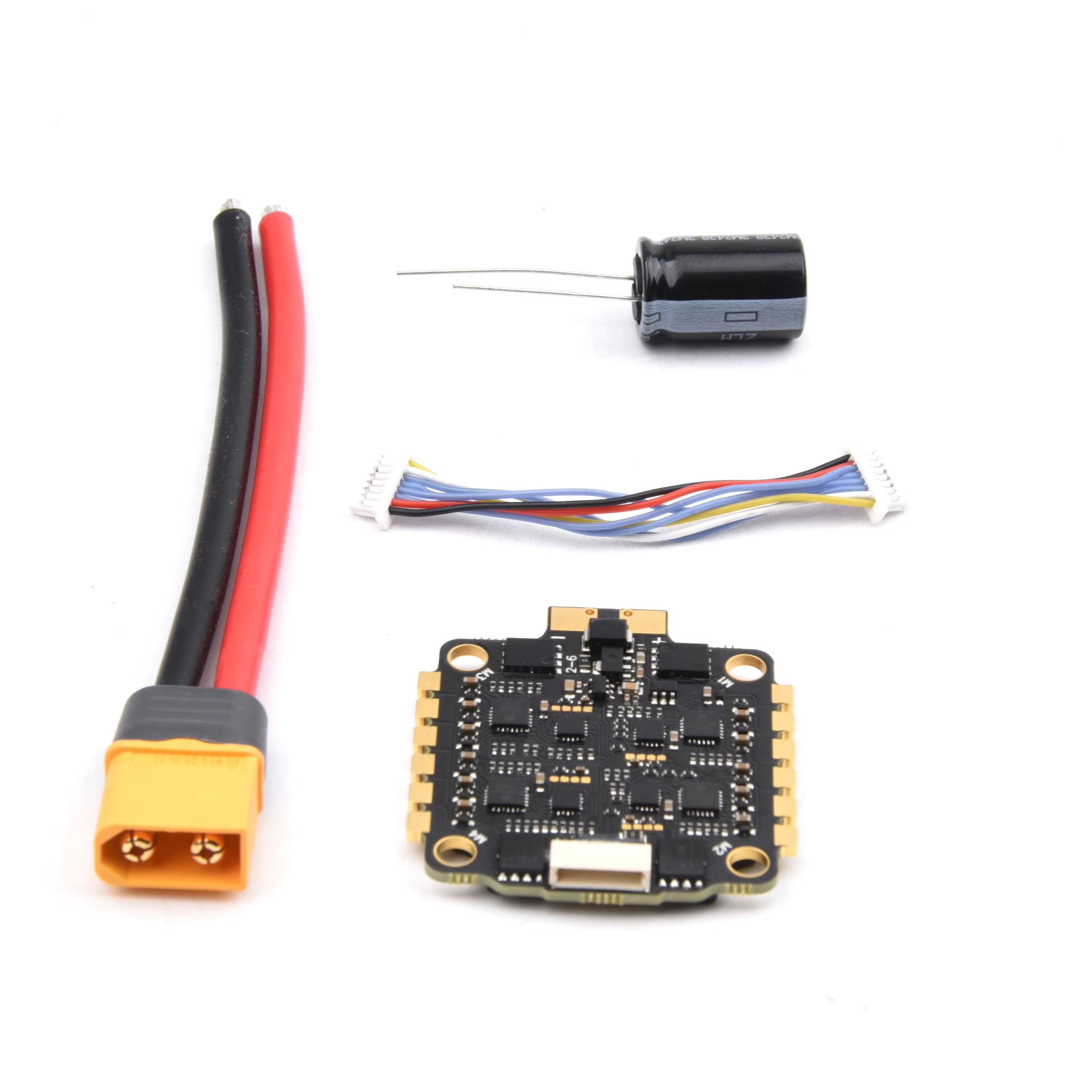 mechfpv 60A BLHeli_S 4-in-1 Brushless ESC 3-6S (30.5x30.5mm Mounting) thumbnail