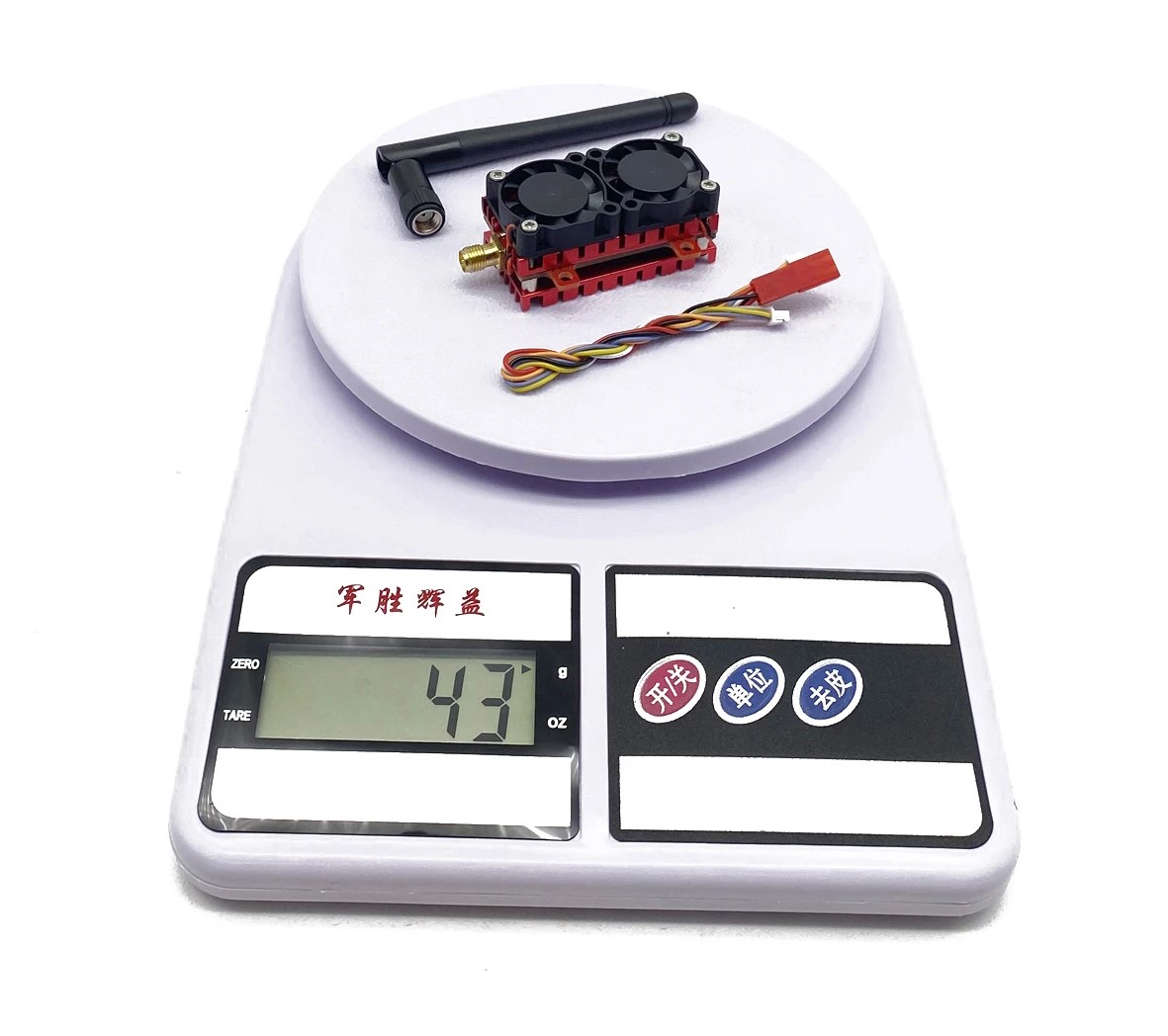 mechfpv 5W High Power 5.8G FPV Video Transmitter with Dual Fans for Long Range / Industrial