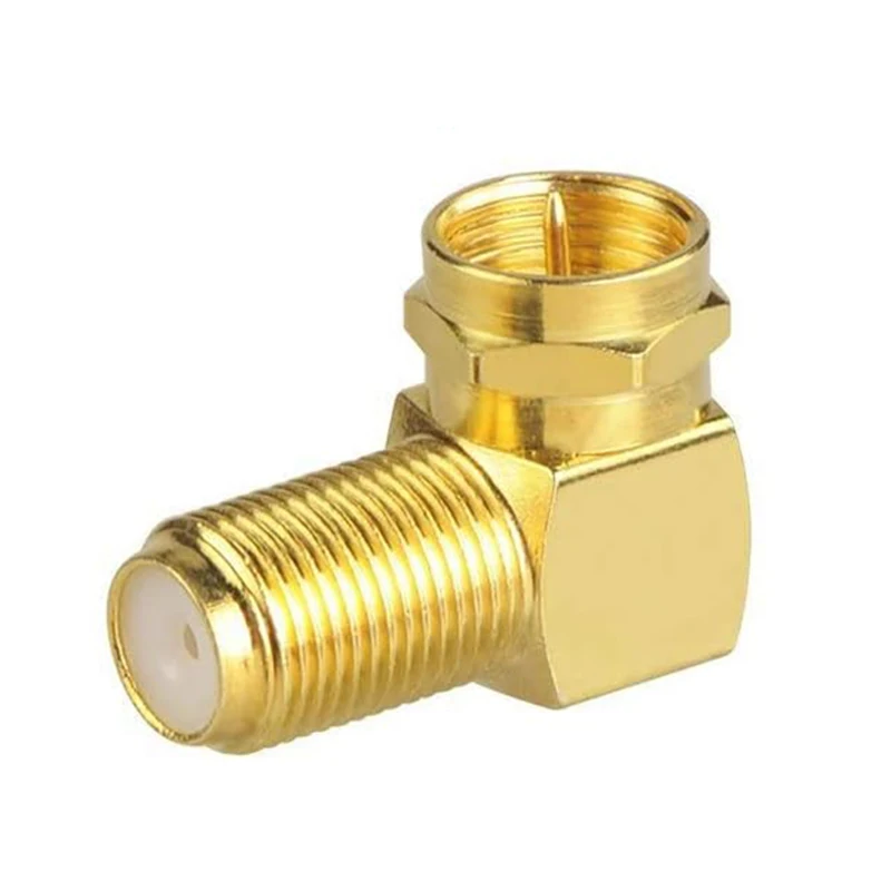 SMA Male to SMA Female 90° Adapter (Right Angle, Gold Plated) thumbnail