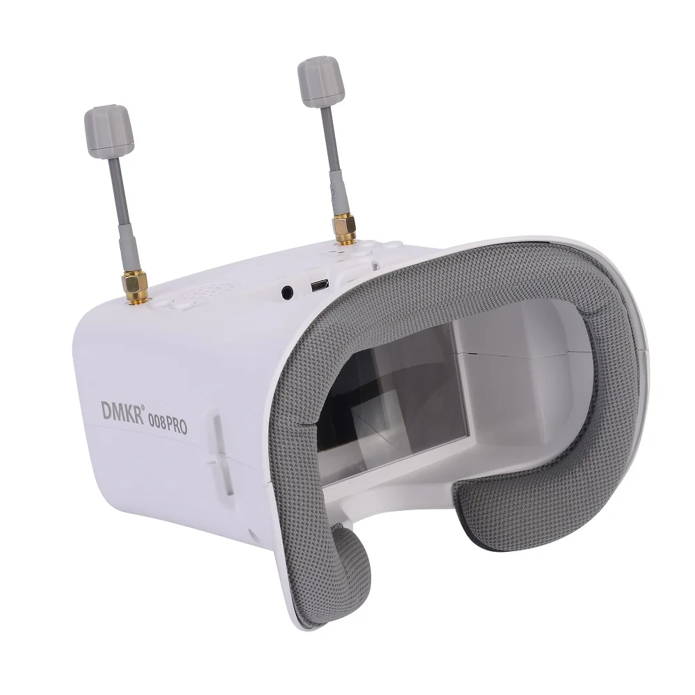 mechfpv DMKR 008D PRO 5.8G FPV Goggles w/ DVR (2000mAh Battery, 4.3") thumbnail