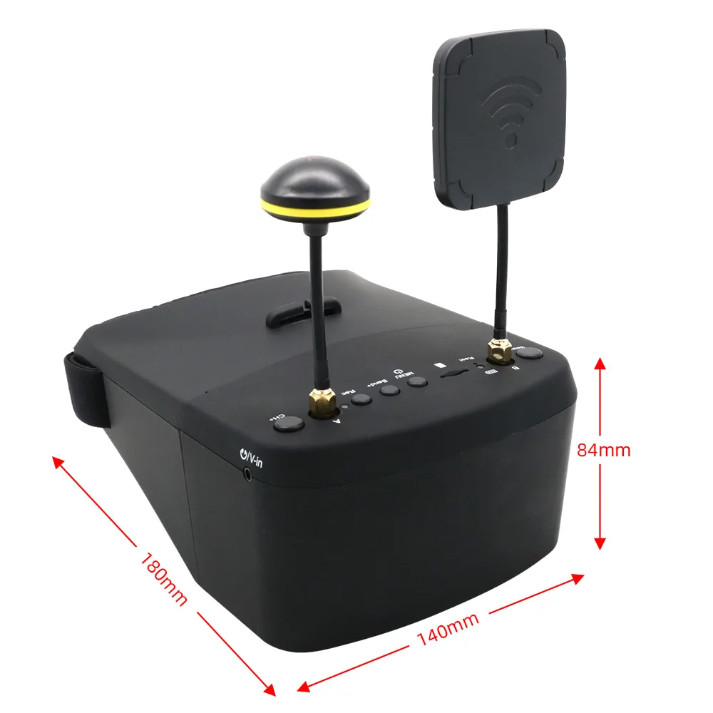 mechfpv EV800D 5.8G 40CH True Diversity FPV Goggles w/ DVR (5" Detachable Screen) thumbnail