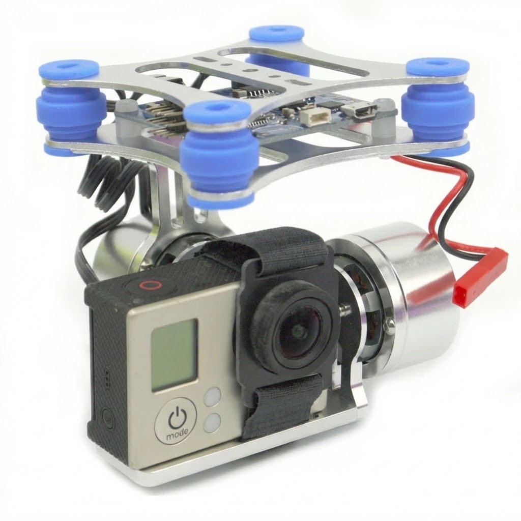 mechfpv 2-Axis Brushless Camera Gimbal (SimpleBGC) for GoPro / SJ4000 / DIY Drone