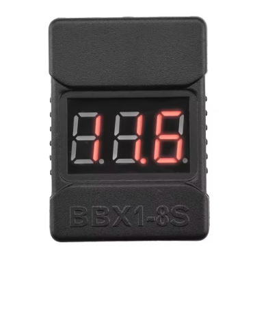 1-8S LiPo Battery Voltage Checker & Buzzer Alarm (Dual Speakers) thumbnail