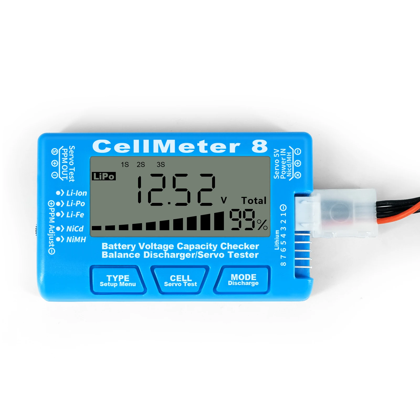 mechfpv High Precision Digital Battery Capacity Checker & Voltage Tester thumbnail