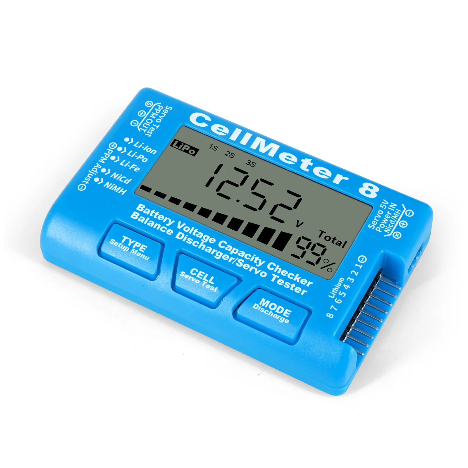 mechfpv High Precision Digital Battery Capacity Checker & Voltage Tester thumbnail