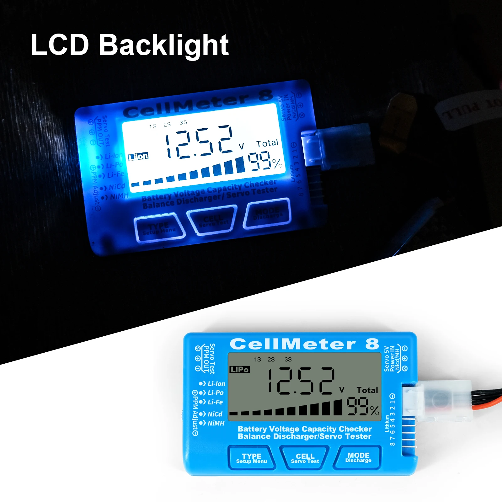mechfpv High Precision Digital Battery Capacity Checker & Voltage Tester thumbnail