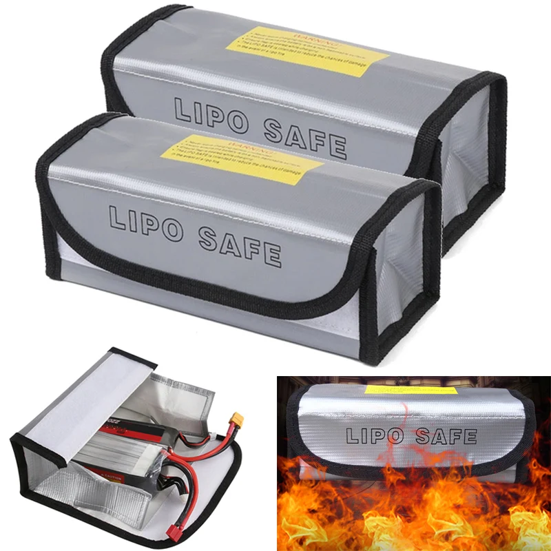 mechfpv Fireproof LiPo Safe Bag 185x75x60mm thumbnail