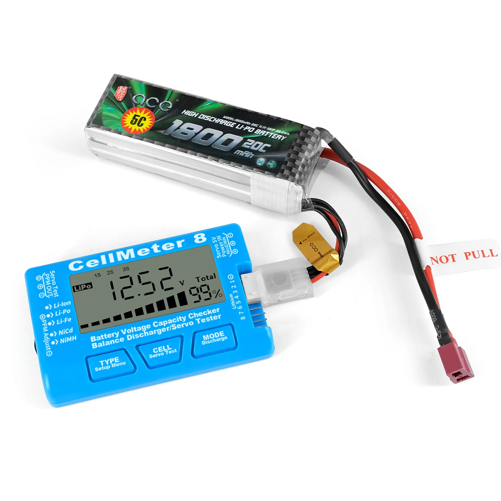 mechfpv High Precision Digital Battery Capacity Checker & Voltage Tester thumbnail