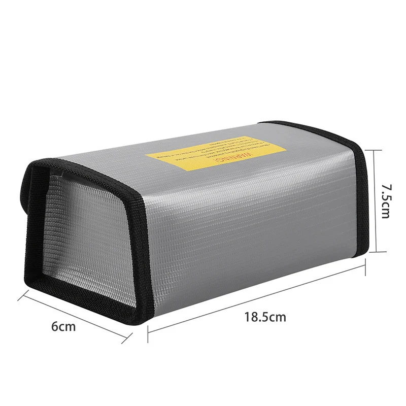 mechfpv Fireproof LiPo Safe Bag 185x75x60mm thumbnail