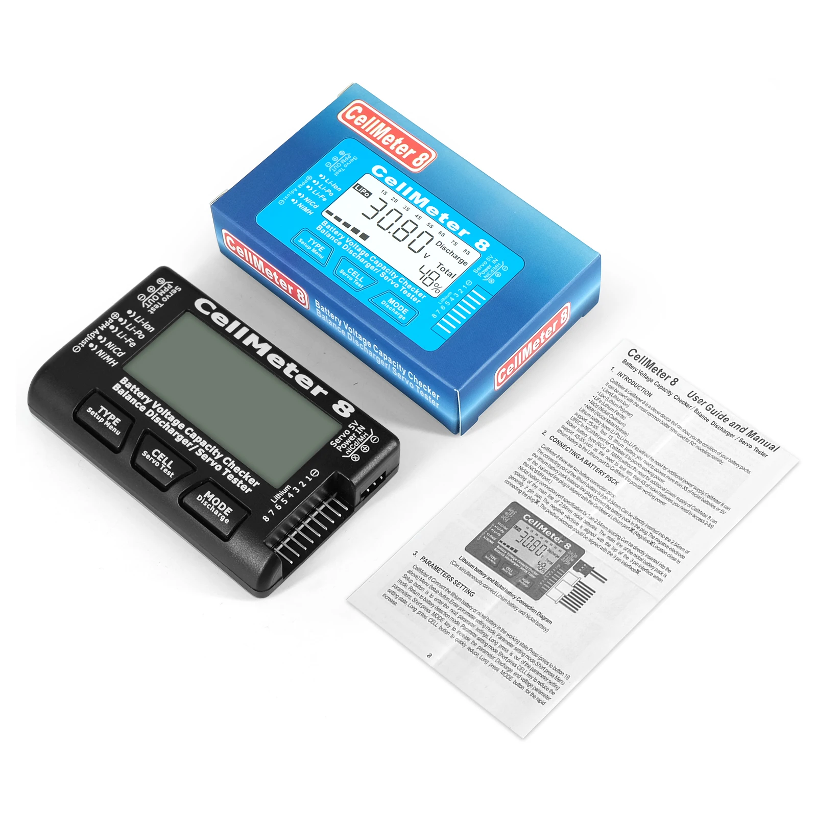 mechfpv High Precision Digital Battery Capacity Checker & Voltage Tester thumbnail