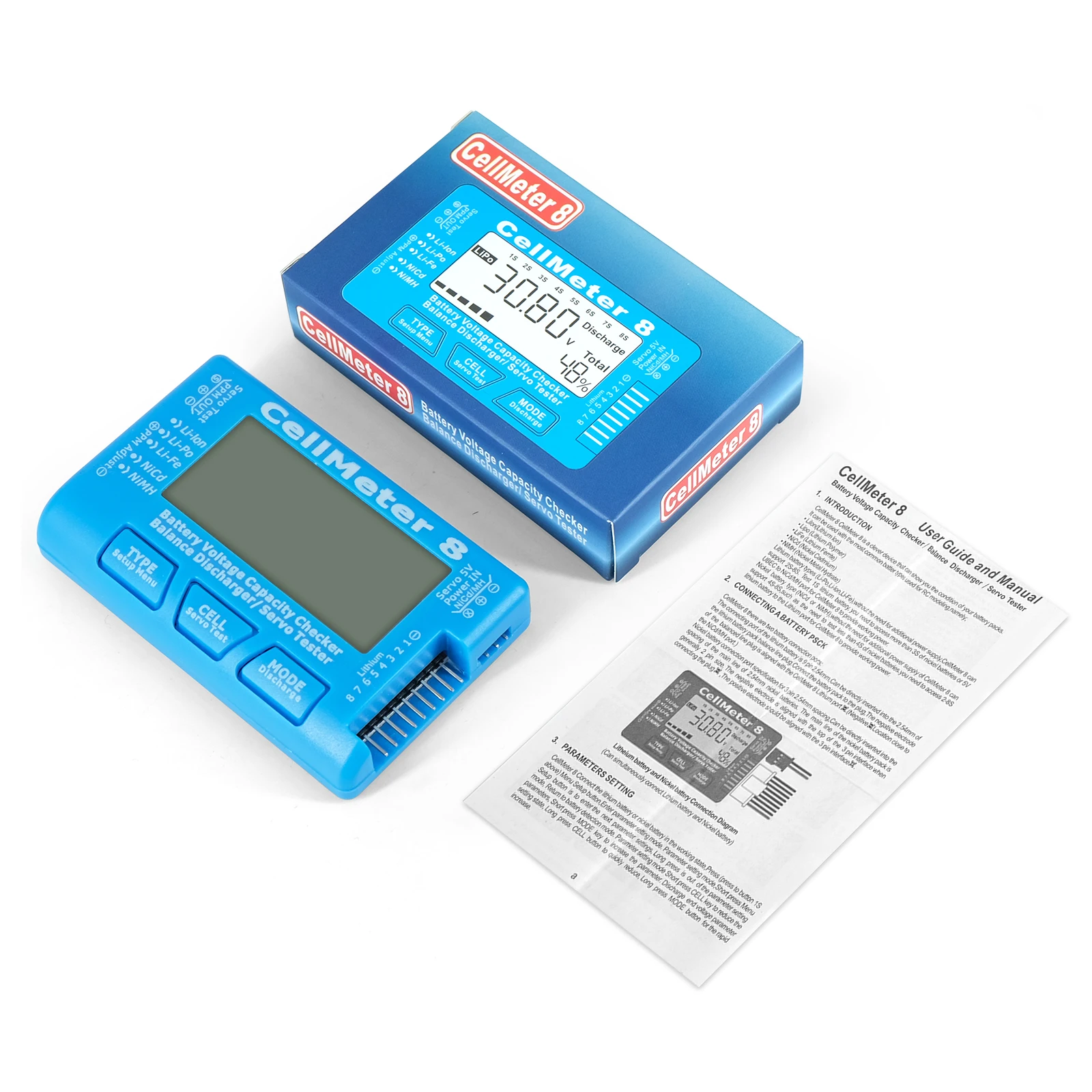 mechfpv High Precision Digital Battery Capacity Checker & Voltage Tester thumbnail