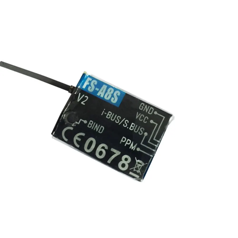 mechfpv FS-A8S V2 Mini Receiver for FS-i6/i6X (AFHDS 2A)
