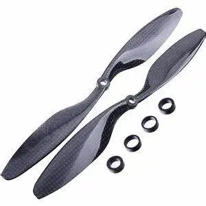 2Pc Carbon Fiber Propeller 1365 Props for RC Electric Model Airplane thumbnail