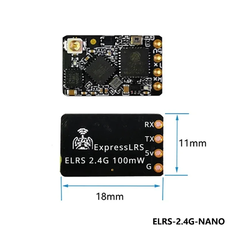 mechfpv BetaFPV ExpressLRS 2.4GHz Nano RX (Long Range) thumbnail