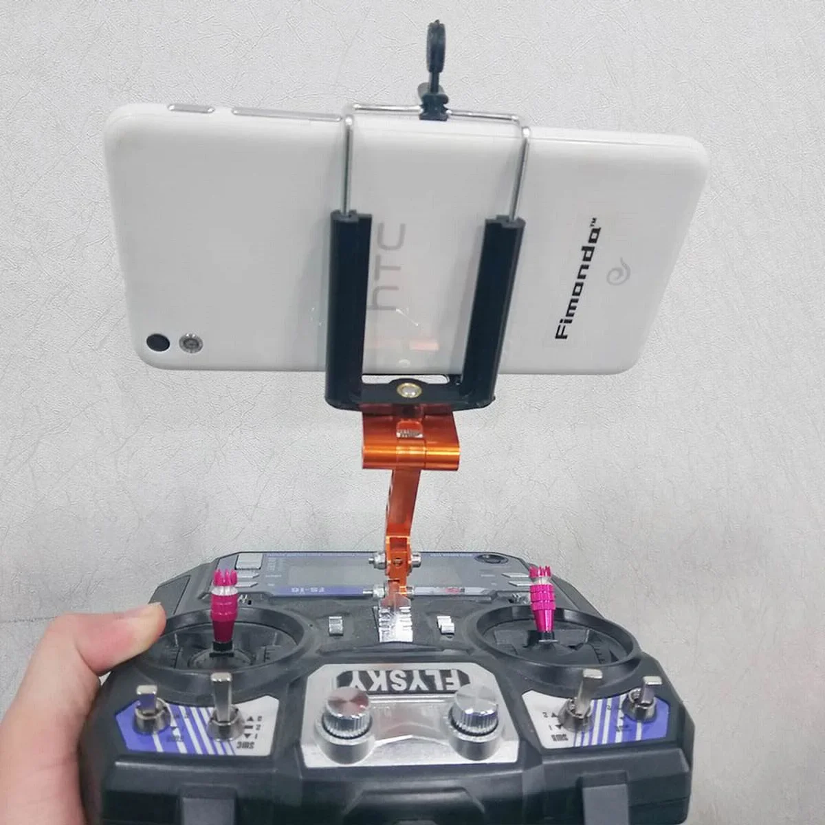 mechfpv FlySky FS-i6/i6X Phone Holder Bracket for FPV Monitor thumbnail