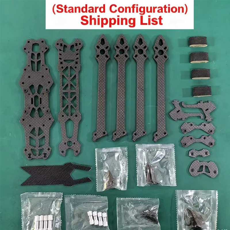 mechfpv Mark4 7" Long Range FPV Frame Kit (Carbon Fiber) thumbnail