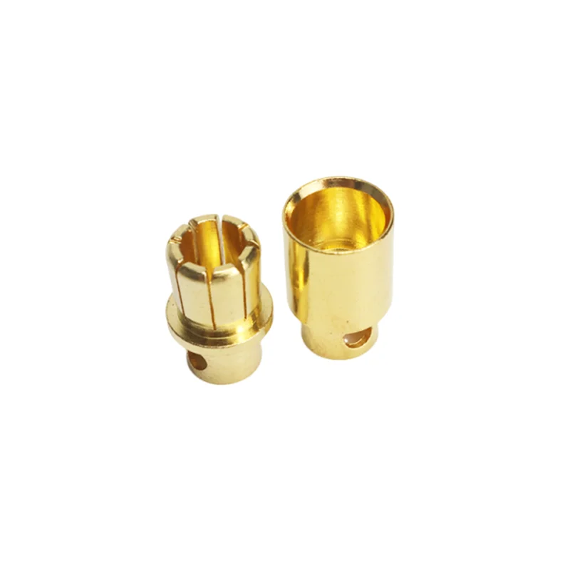 mechfpv Gold-Plated RC Banana Bullet Plugs (2mm to 8mm Range) thumbnail