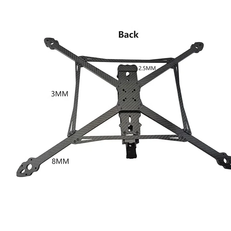 mechfpv Mark4 V3 Pro 13" Long Range FPV Frame (8mm Arms) thumbnail