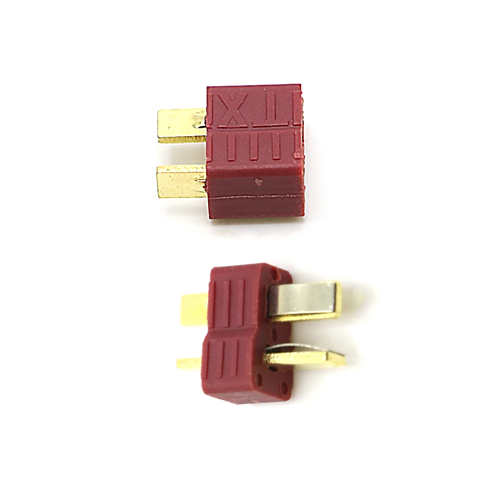 mechfpv Non-Slip T-Plug (Deans Style) Connectors (Male + Female)