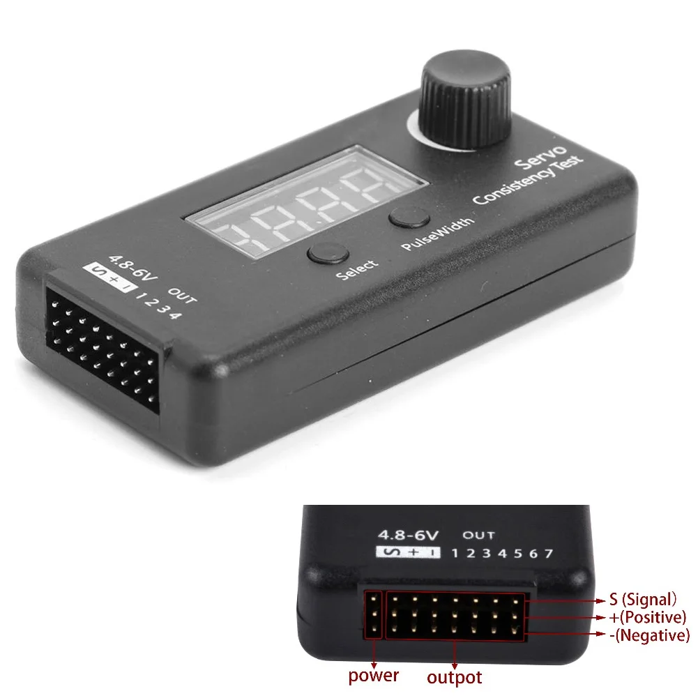 Mini Digital Servo/ESC Tester (4.8-6V) thumbnail