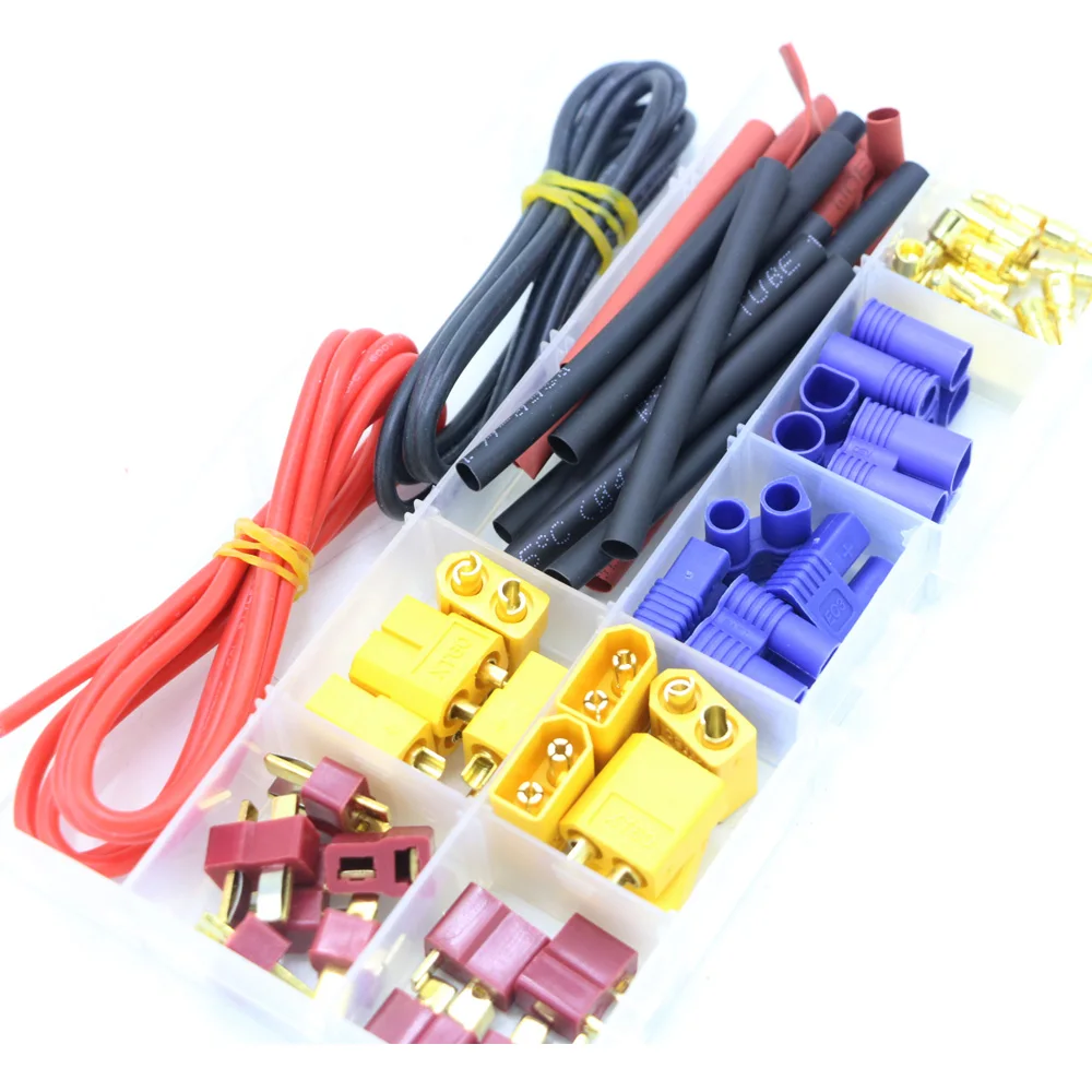 mechfpv RC Power Connector Pigtails (16AWG, Male/Female) thumbnail