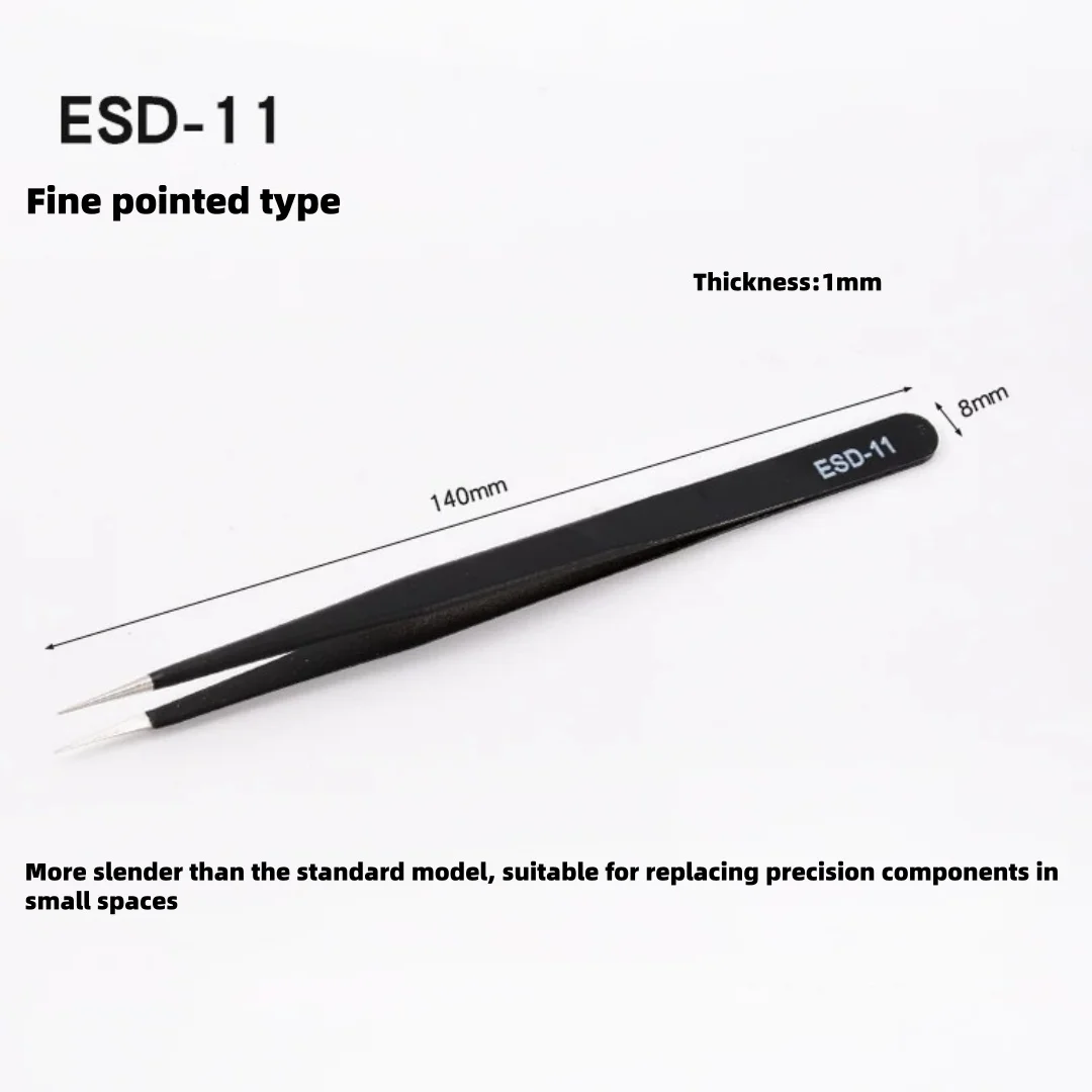 mechfpv ESD Anti-Static Precision Tweezers Set thumbnail