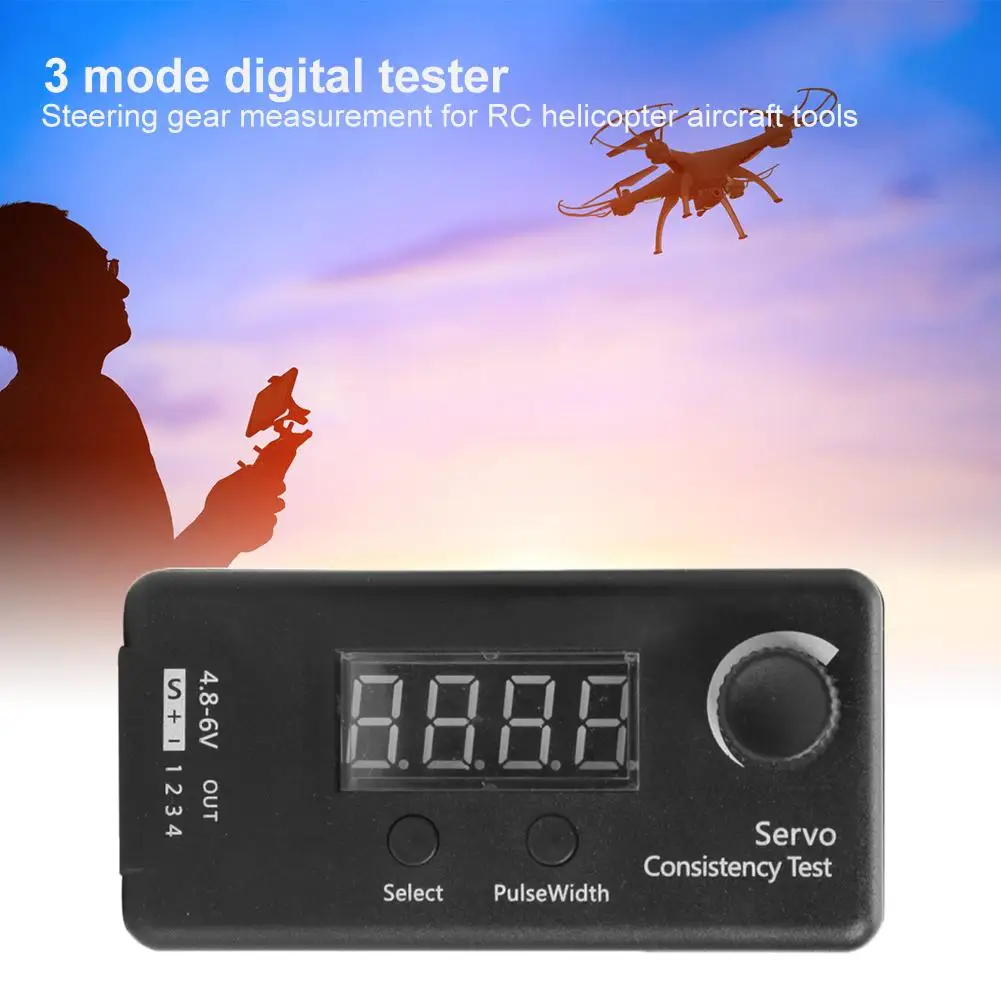 Mini Digital Servo/ESC Tester (4.8-6V) thumbnail
