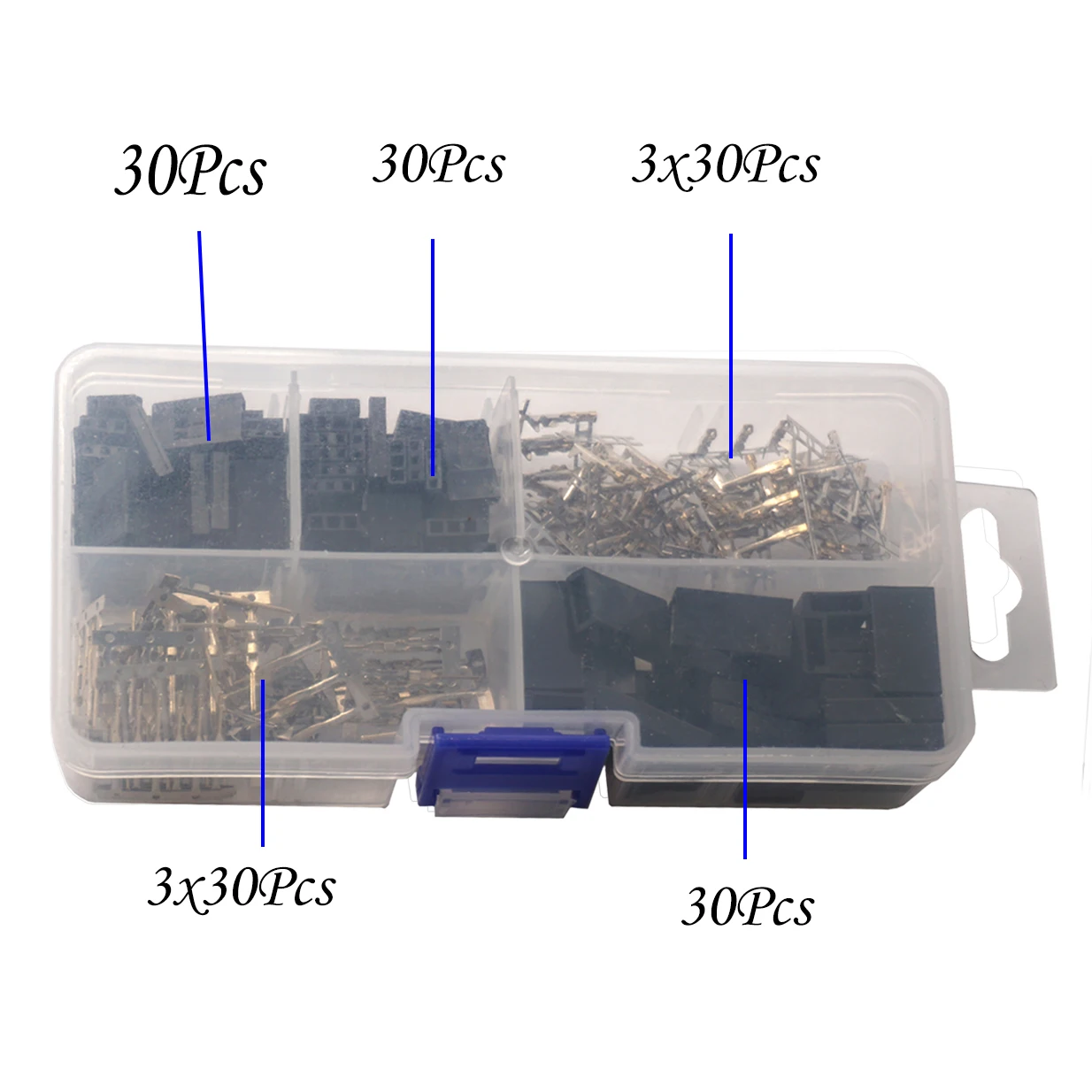 30-Set Servo Plug & Crimp Pin Kit (Male/Female) thumbnail