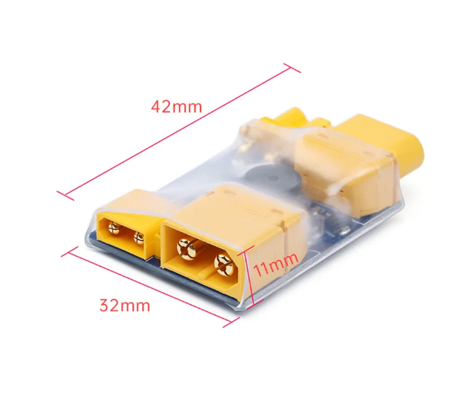 XT30 / XT60 Smart Smoke Stopper Fuse Test Safety Plug Short-circuit Protection Plug  thumbnail