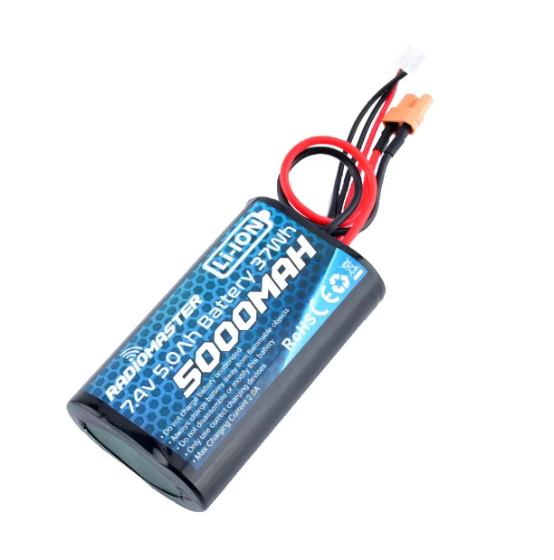 RadioMaster 2S 7.4V 5000mah 37wh Li-Ion Battery