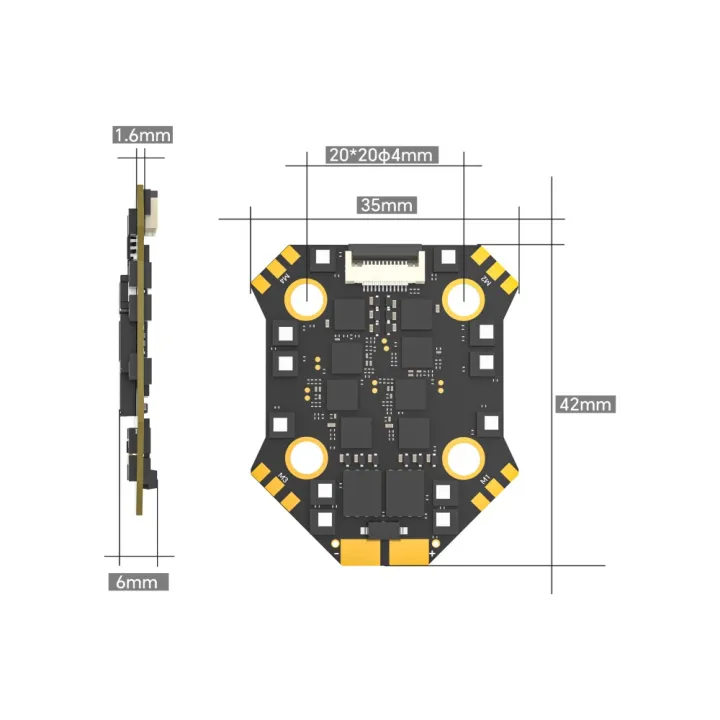 iFlight Borg Mini F7 Stack (Mini 60 4-IN-1 ESC) thumbnail