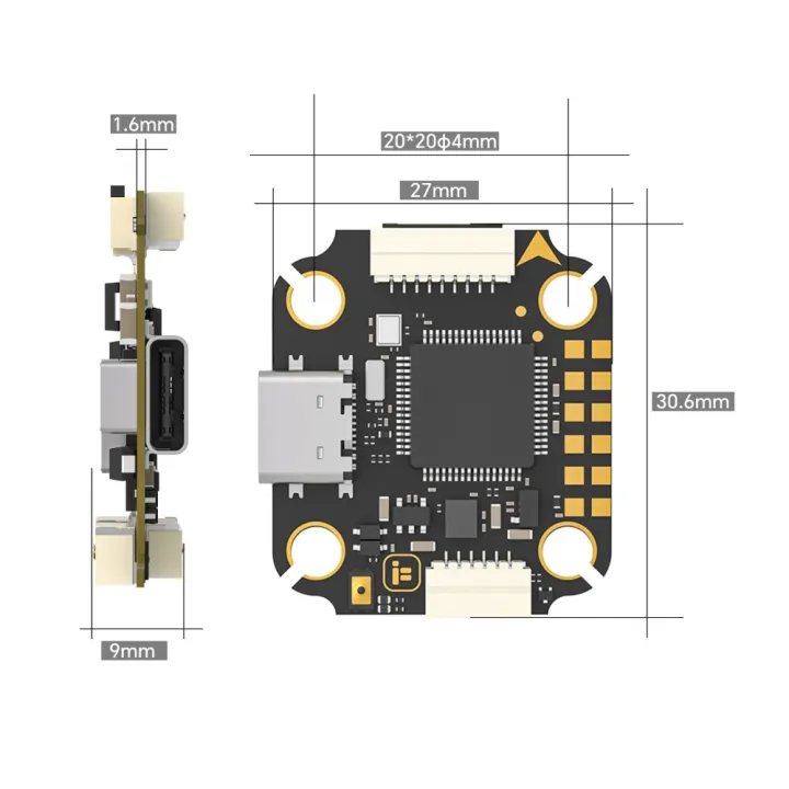 iFlight Borg Mini F7 Stack (Mini 60 4-IN-1 ESC) thumbnail