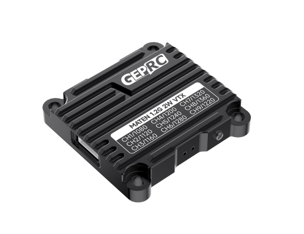 GEPRC MATEN 1.2G 2W VTX High Power FPV Video Transmitter 