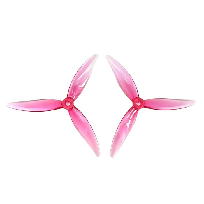HQProp FlowerPig R29V4 3-Blade Propeller (Set of 4) - Pink