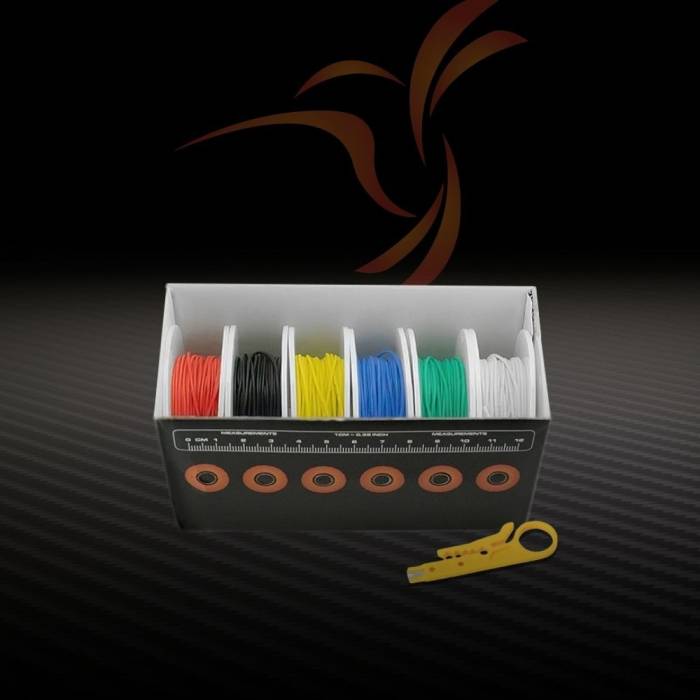 Silicone Wire 6 Roll Build Kit - 28AWG thumbnail