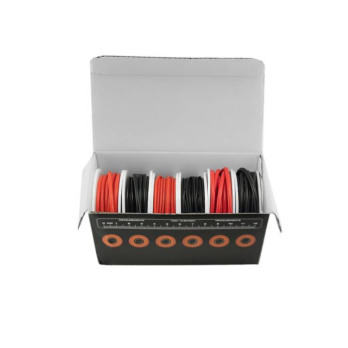 Lumenier Silicone Wire 6 Roll Build Kit - Power Pack