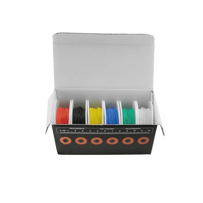 Silicone Wire 6 Roll Build Kit - 28AWG thumbnail