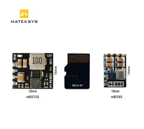 MATEK MICRO BEC 6-60V TO 5V/9V/12V-ADJ MBEC12S Step-Down Regulator Module thumbnail